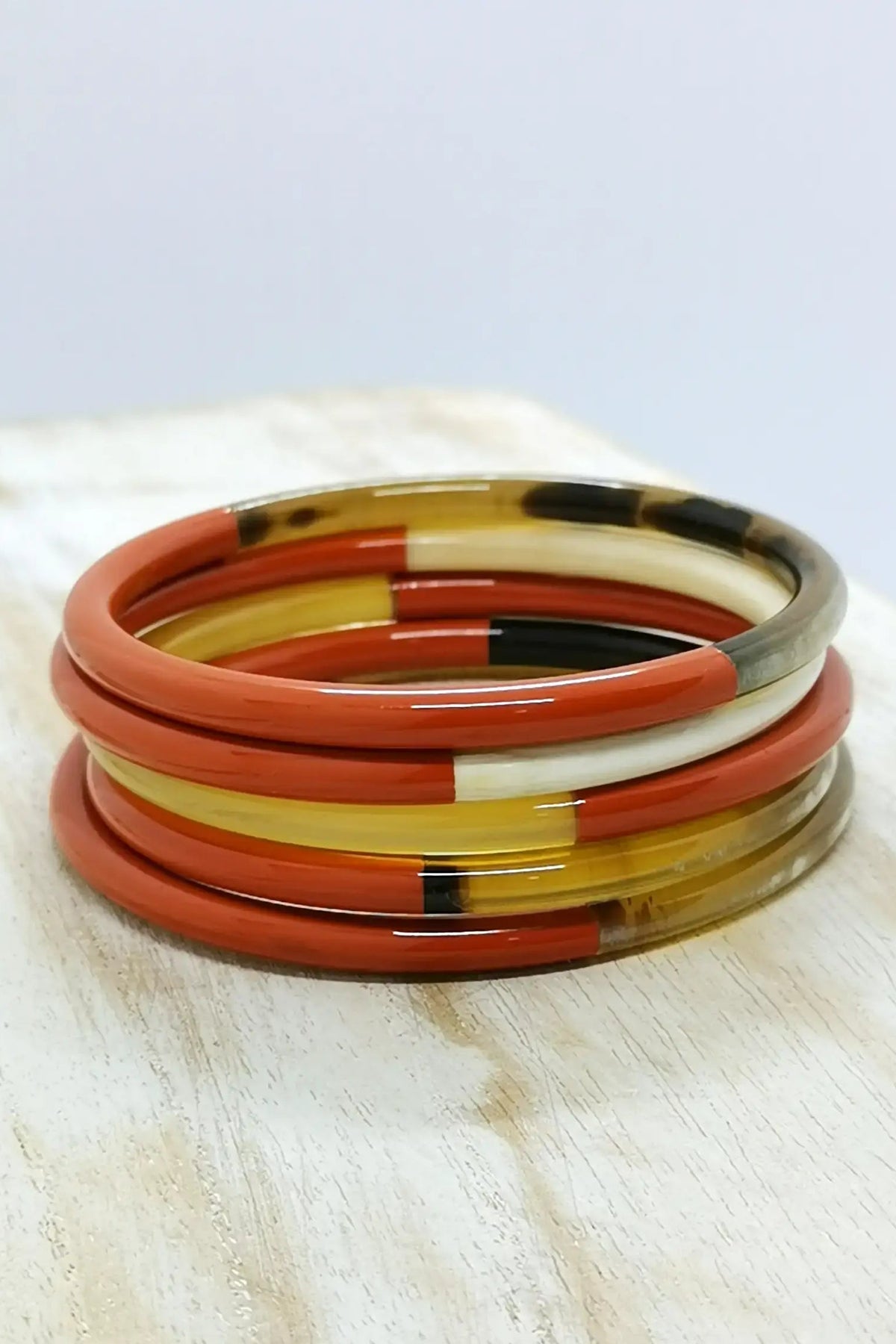 BRACELET "KASSANDRA" RUSTY RED