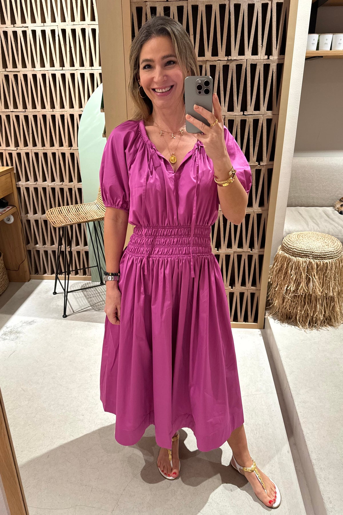 MIDI COTTON DRESS "RANIA"