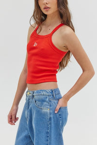 TANK TOP "PIERA" RED