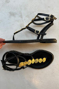GLADIATOR SANDALS "BEACH PLEASE"