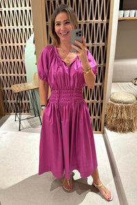 MIDI COTTON DRESS "RANIA"