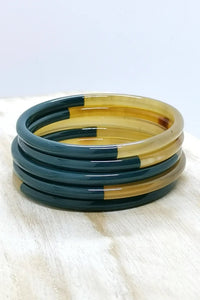 BRACELET "KASSANDRA" DARK PETROL