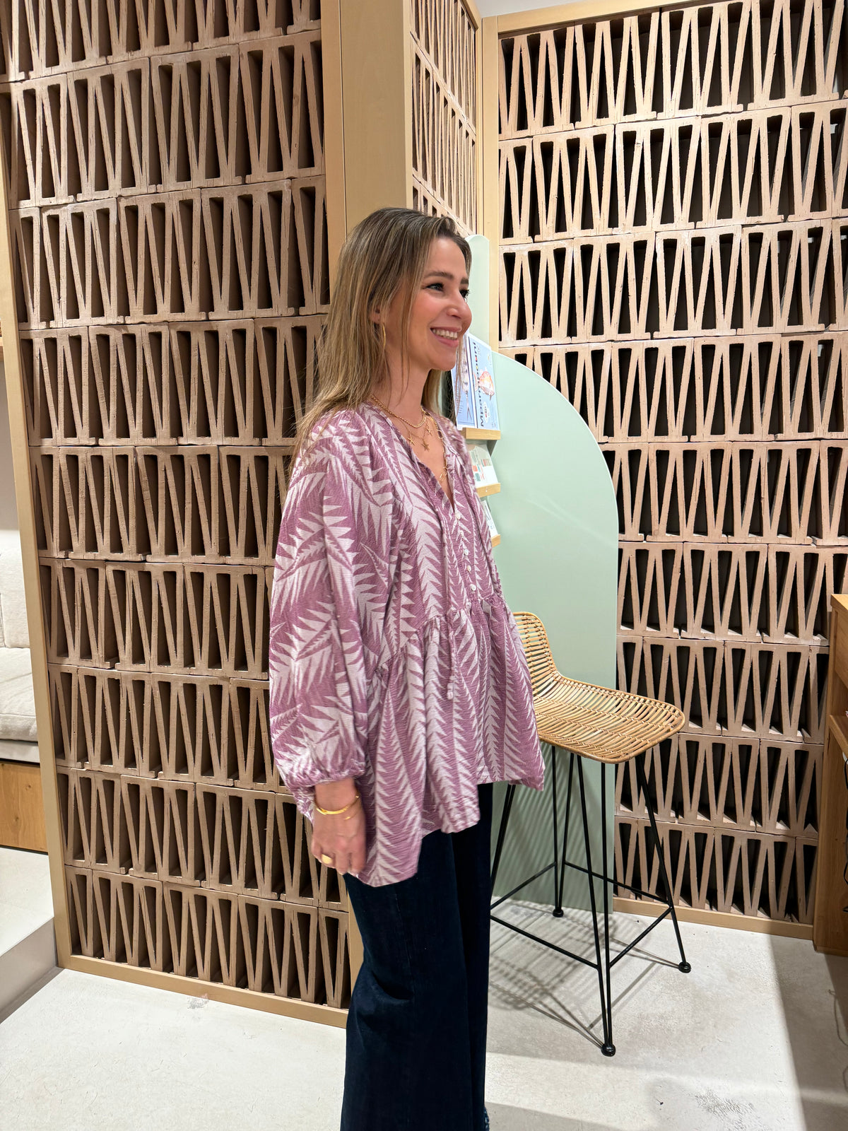 OVERSIZED TUNIC BLOUSE "FINIKAS"