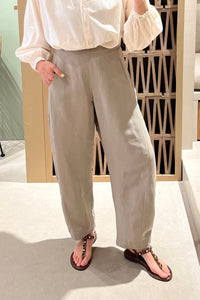 OVERSIZED HIGHWAIST PANTS CIGAR