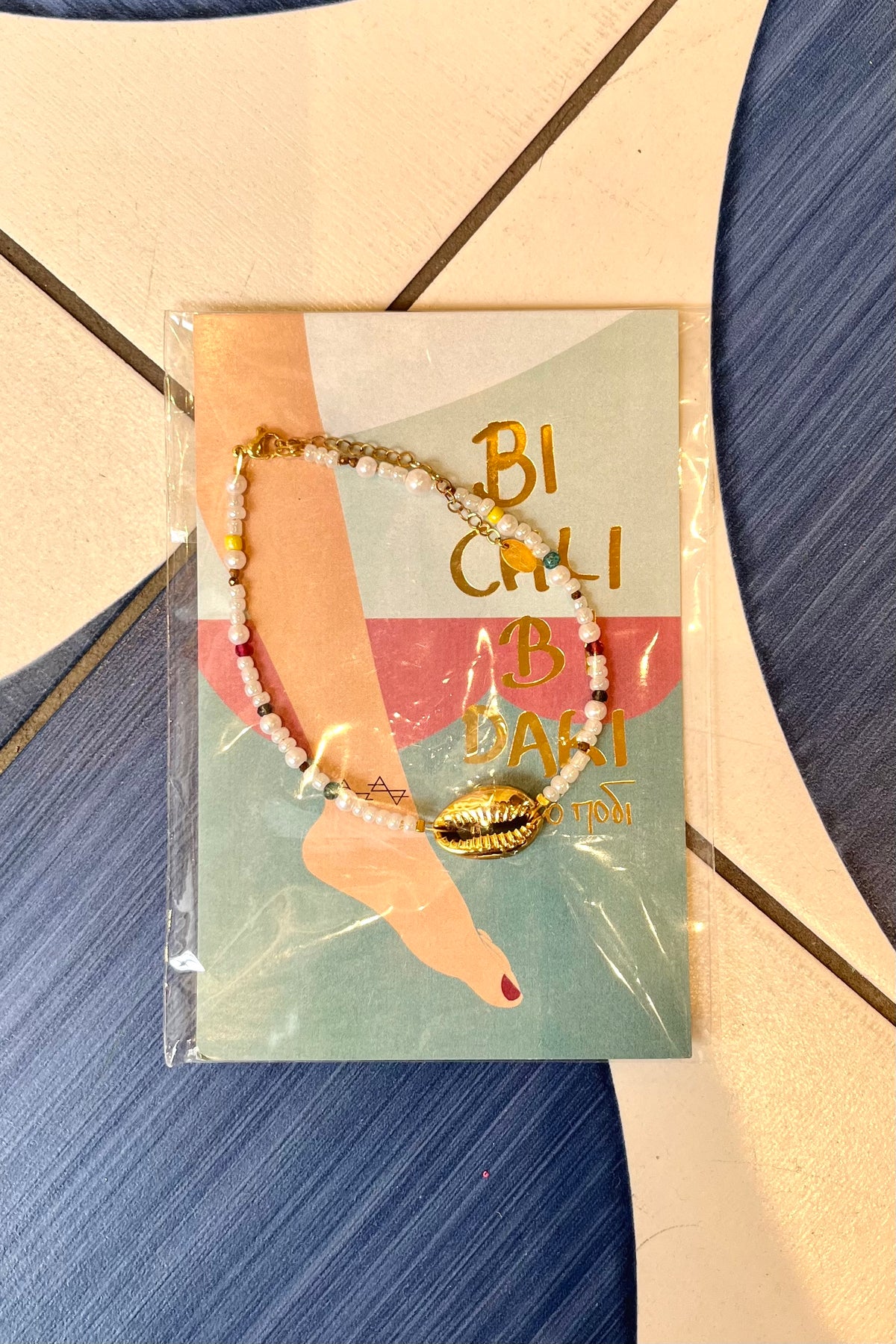 ANKLE BRACELET "SHELL"