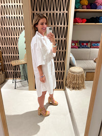 SHIRT COTTON DRESS "ENEA"