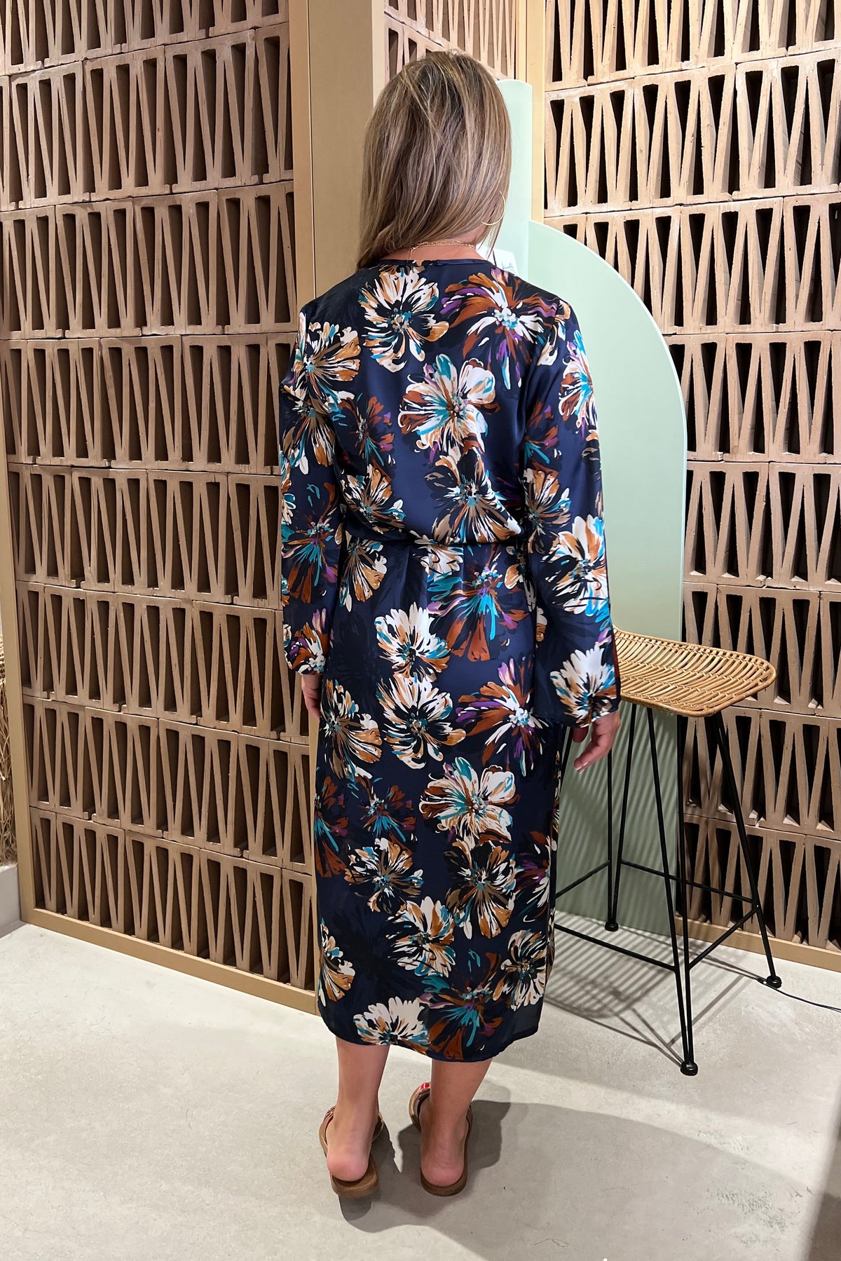WRAP DRESS "DELIA"