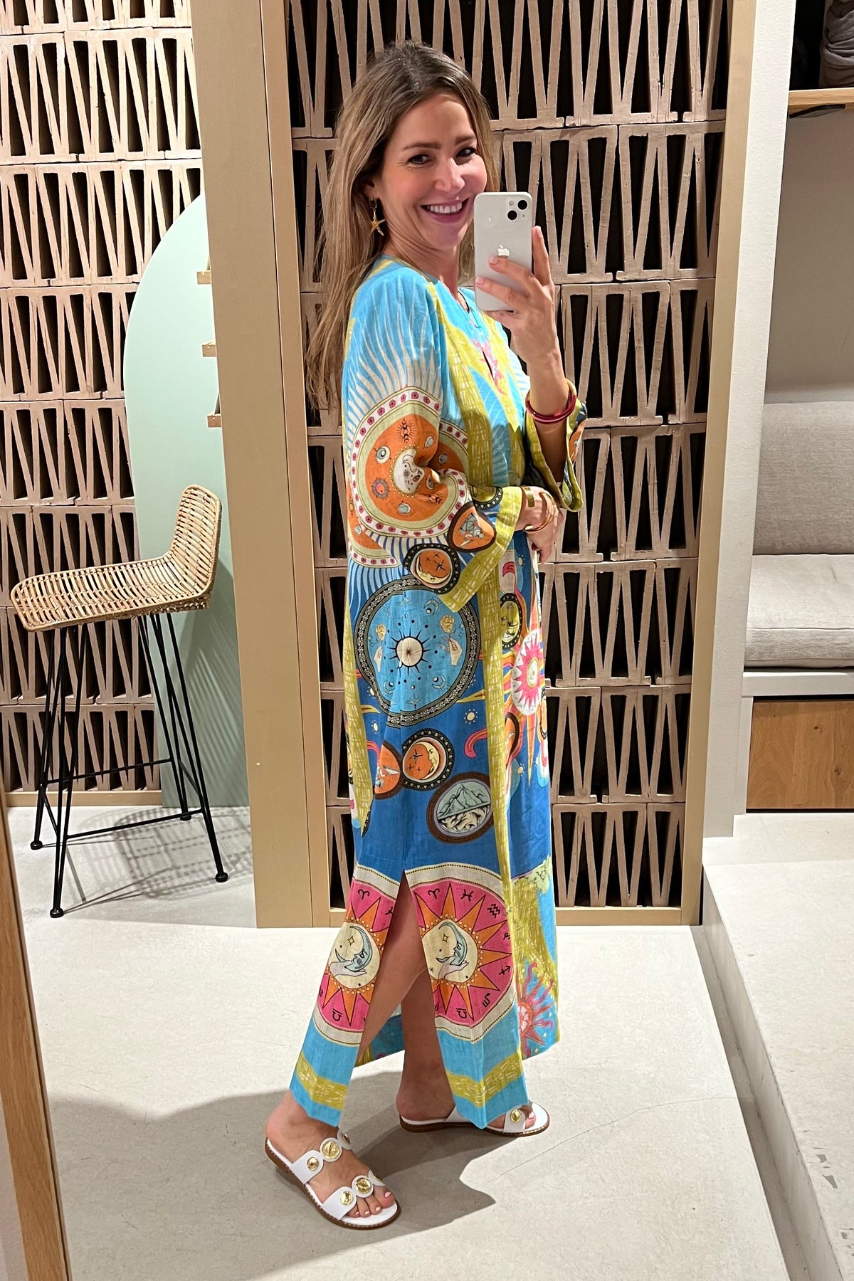 TUNIC DRESS "DANAE" MULTICOLOR