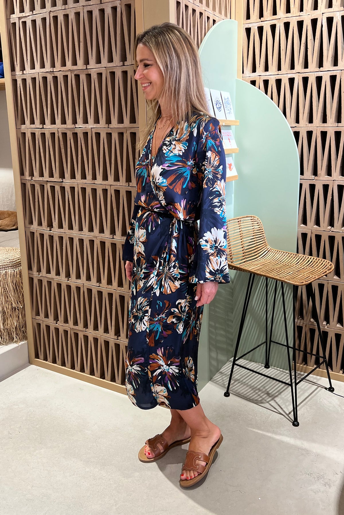 WRAP DRESS "DELIA"