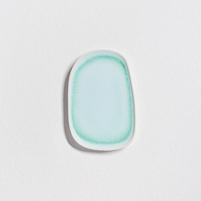 GLASED MINI STONEWARE TRAY "MALEDIVES"