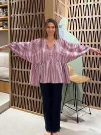 OVERSIZED TUNIC BLOUSE "FINIKAS"