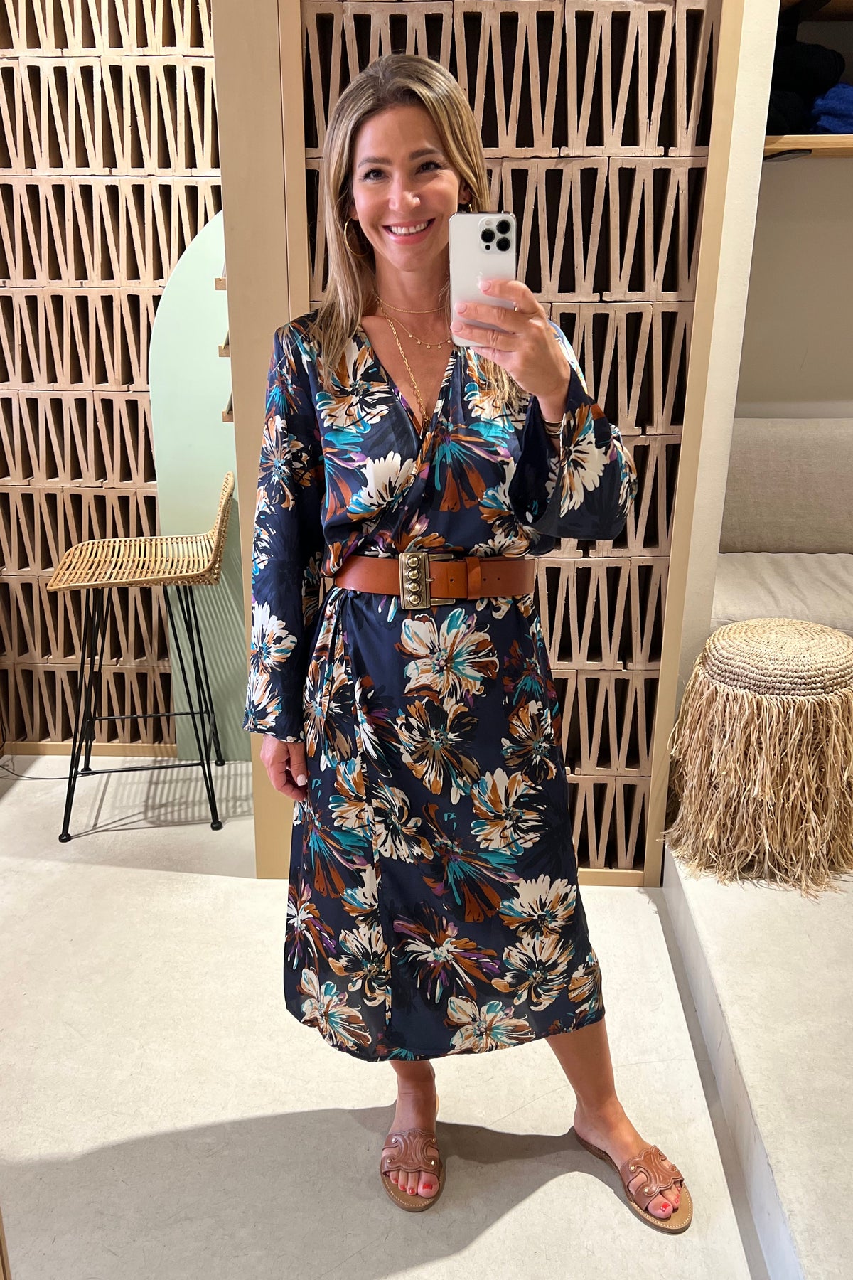 WRAP DRESS "DELIA"