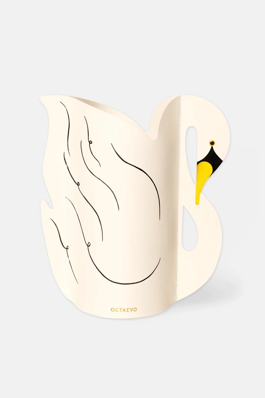 MINI PAPER VASE  "SWAN"