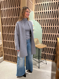 KNITTED OVERSIZED CARDIGAN