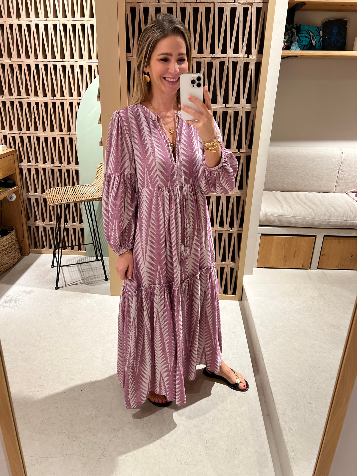 LONG TUNIC DRESS "FINIKAS"