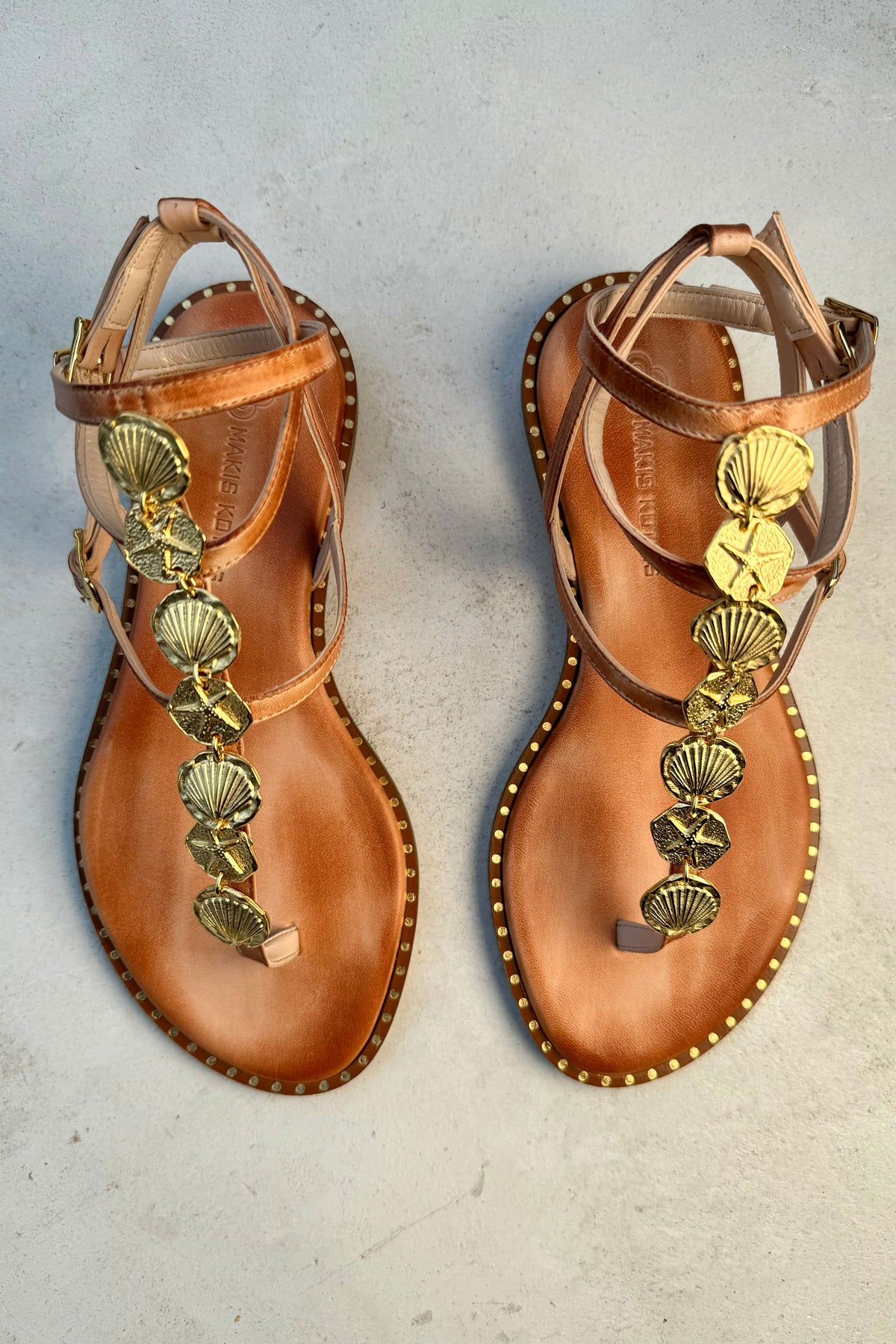 GLADIATOR SANDALS "BEACH PLEASE"