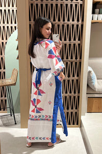 LONG LINEN DRESS "AEOLIS"