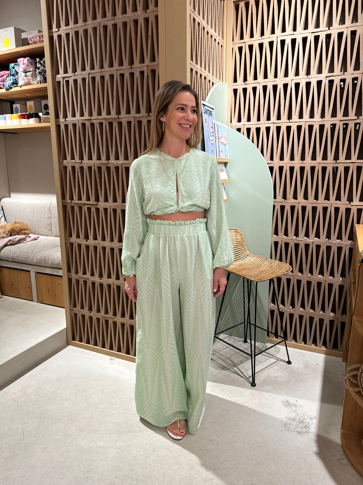 CROPPED TOP "FINIKAS"