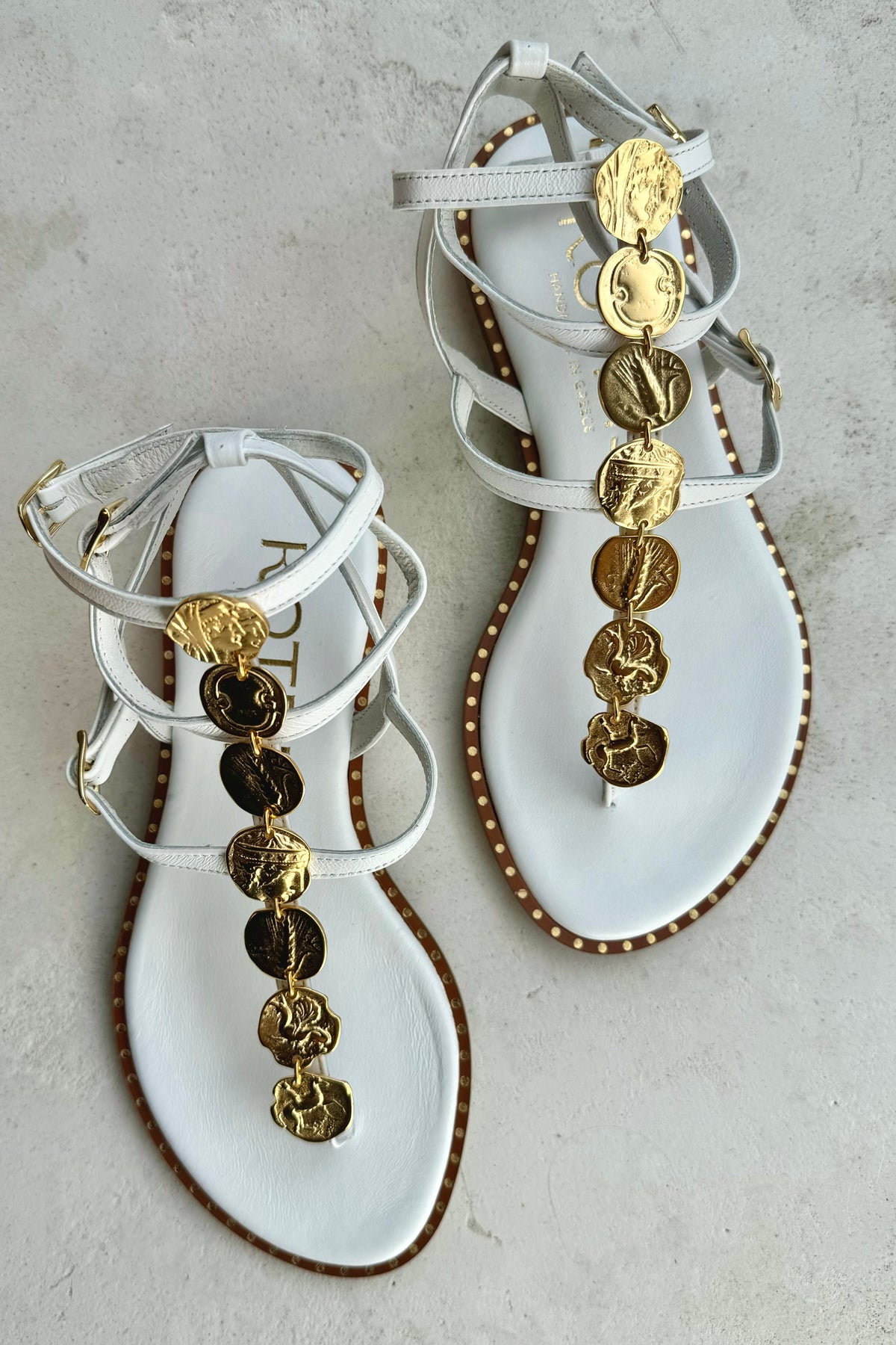 GLADIATOR SANDALS "BEACH PLEASE"