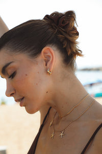 EARRINGS "CAURI" GOLD