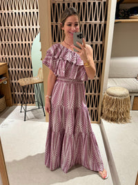 LONG ONE SHOULDER DRESS "FINIKAS"