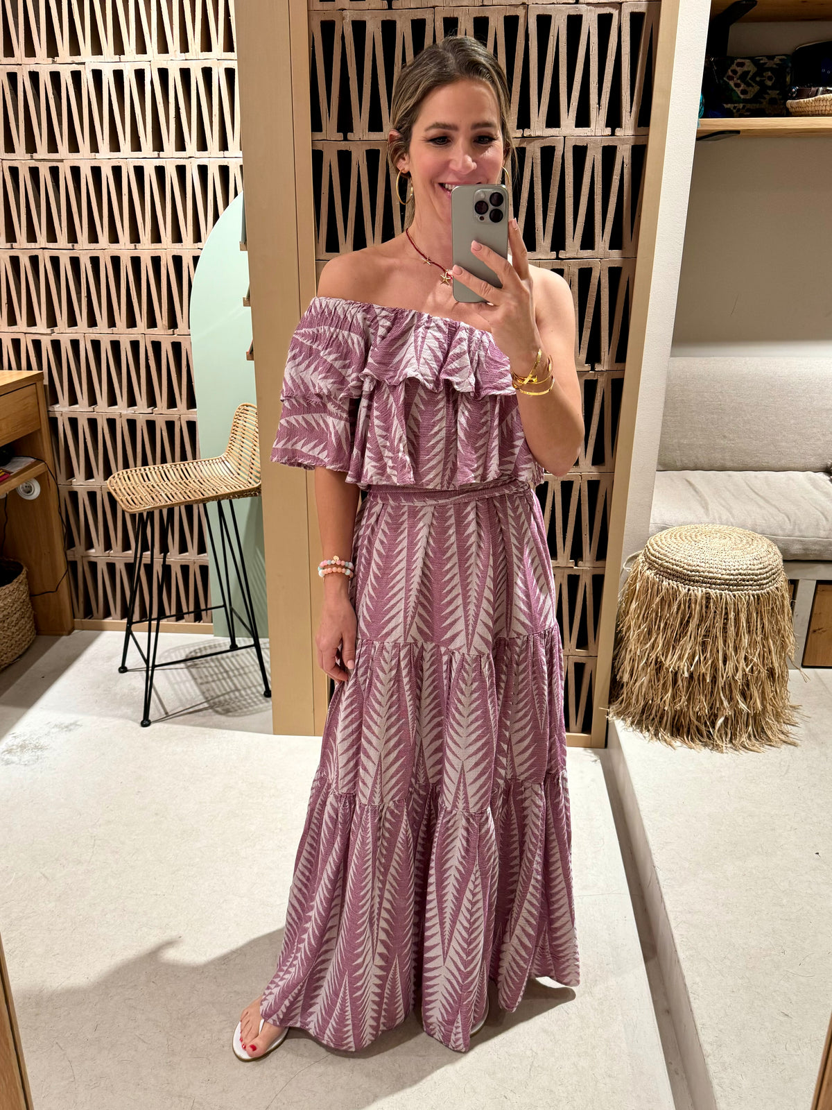 LONG ONE SHOULDER DRESS "FINIKAS"