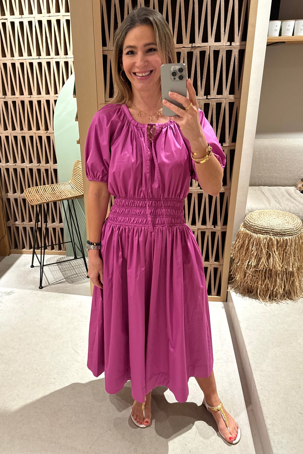 MIDI COTTON DRESS "RANIA"