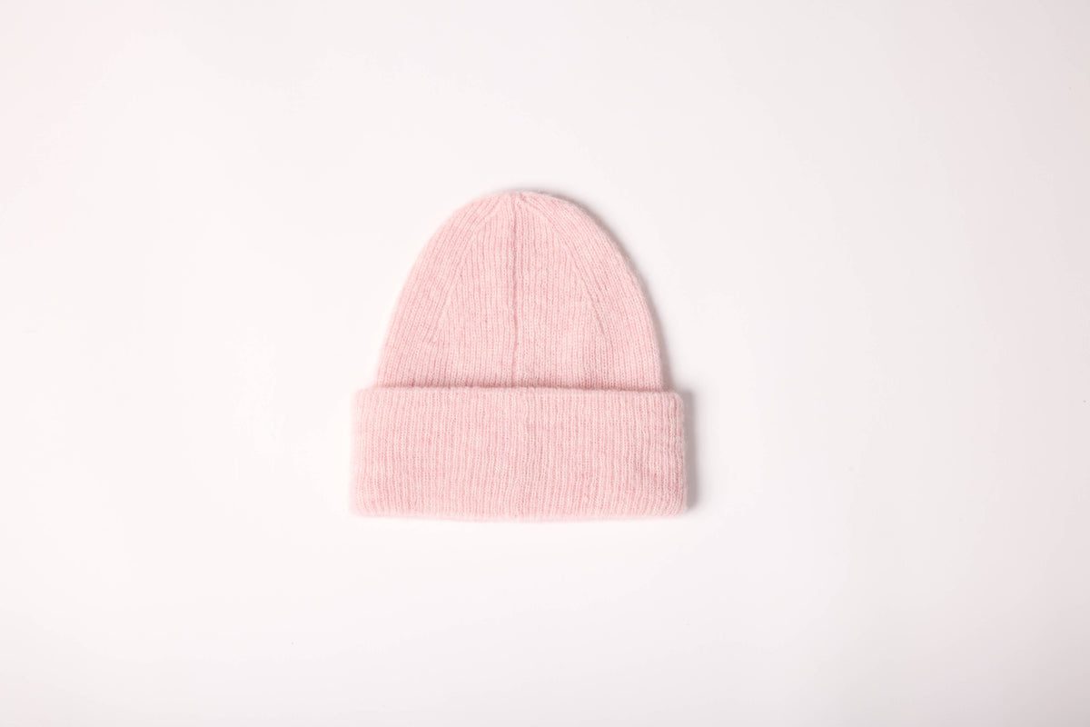 ALPACA WOOL CAP ROSÉ
