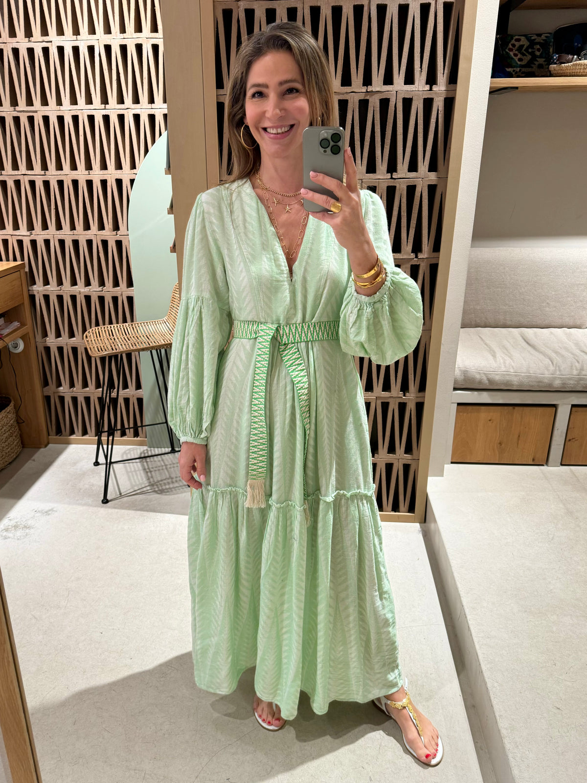 LONG TUNIC DRESS "FINIKAS"