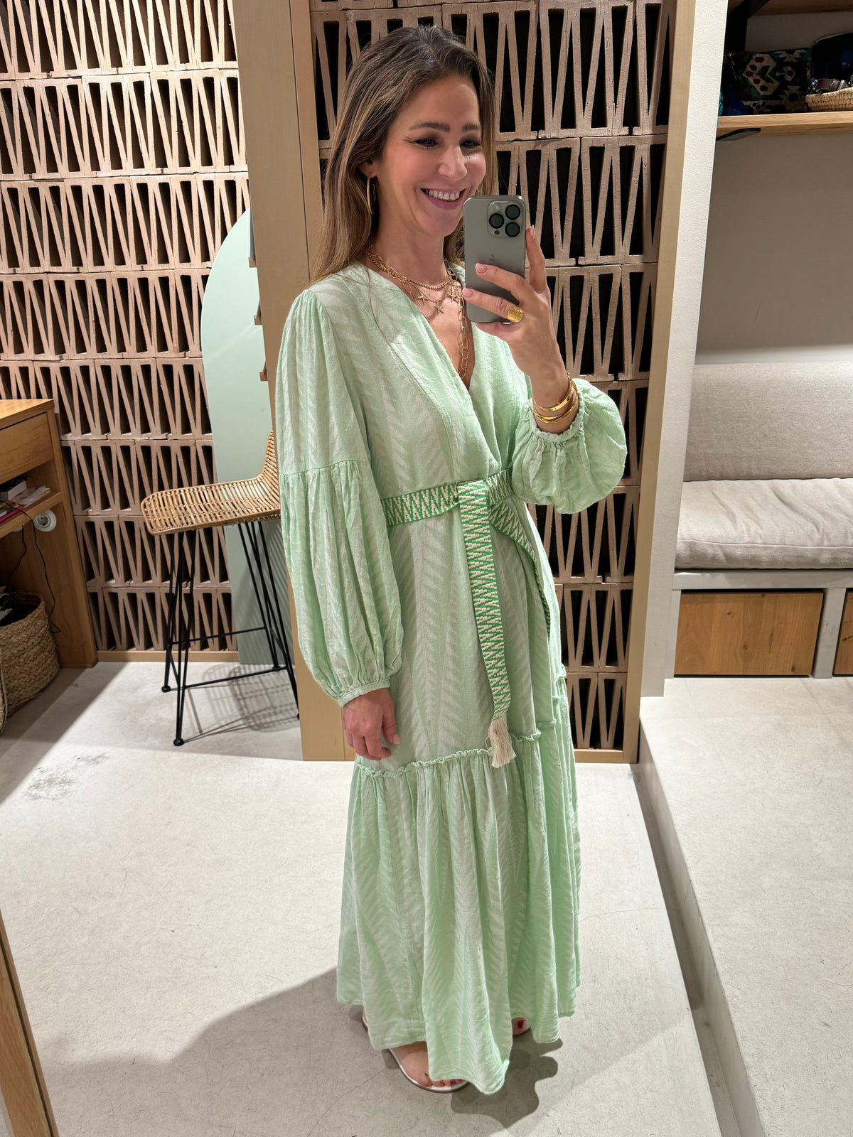 LONG TUNIC DRESS "FINIKAS"