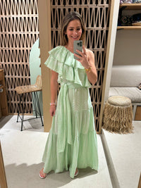 LONG ONE SHOULDER DRESS "FINIKAS"