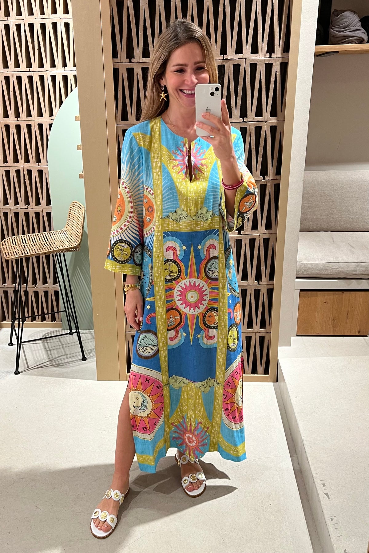 TUNIC DRESS "DANAE" MULTICOLOR