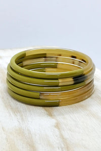 BRACELET "KASSANDRA" OLIVE