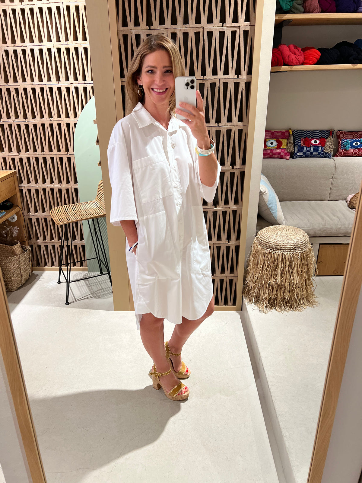 SHIRT COTTON DRESS "ENEA"