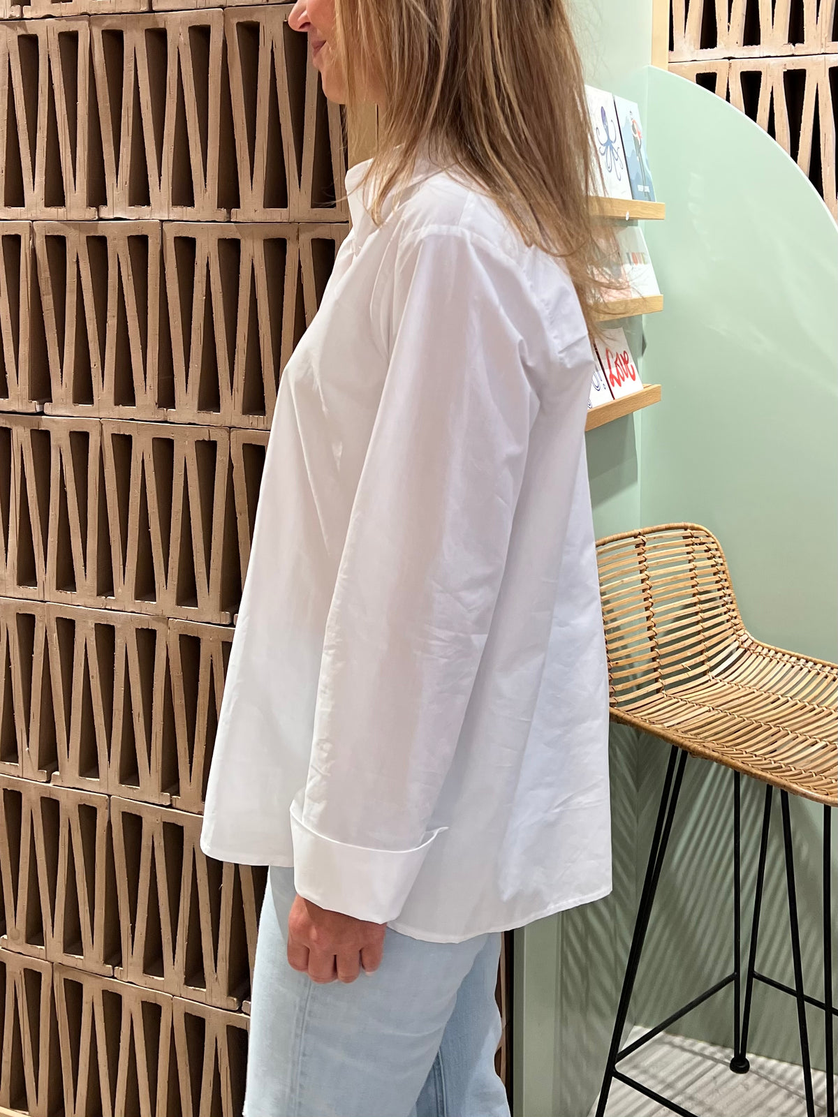 CLASSIC COTTON BLOUSE