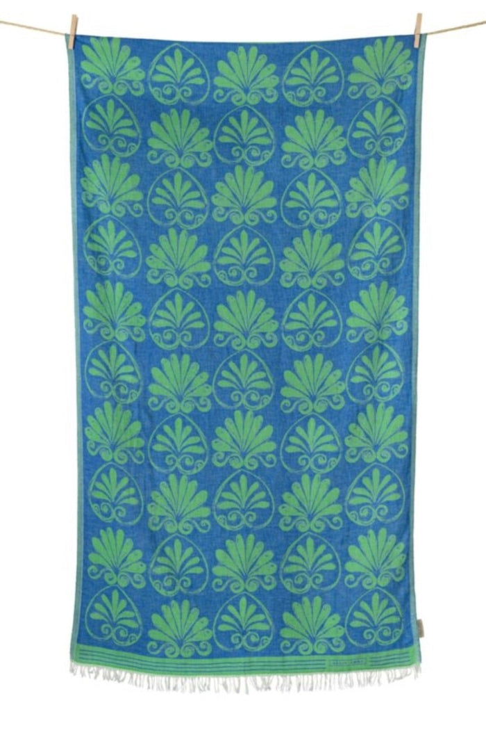 WOVEN BEACH TOWEL "AKROKERAMO"