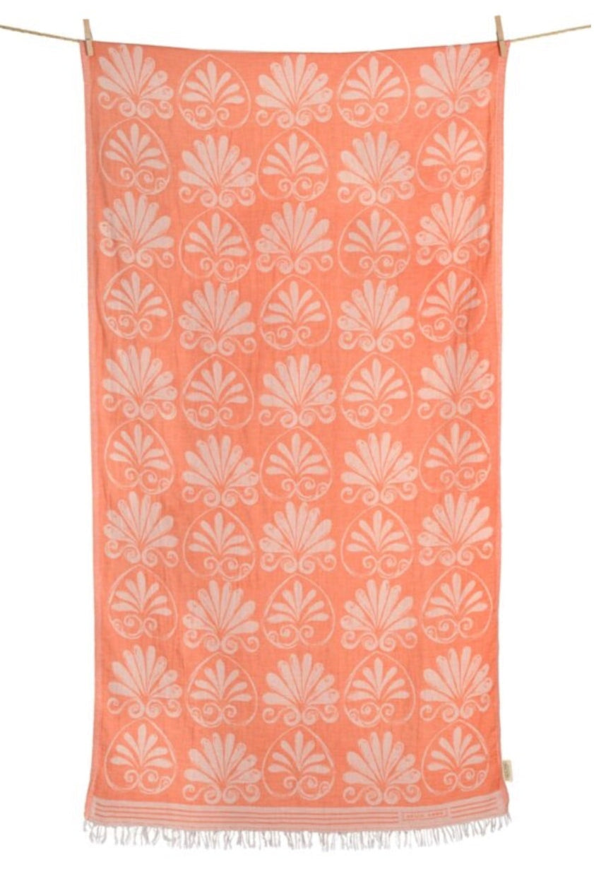 WOVEN BEACH TOWEL "AKROKERAMO"