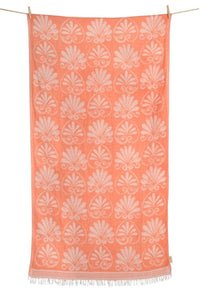 WOVEN BEACH TOWEL "AKROKERAMO"