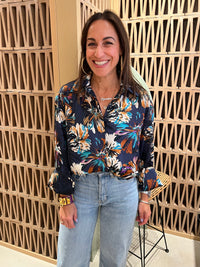 SATIN BLOUSE "DELIA"