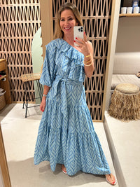 LONG ONE SHOULDER DRESS "ERIKOUSA"