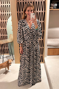LONG DRESS "ZEBRA"