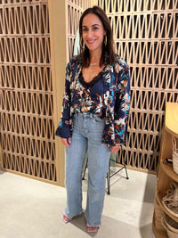 SATIN BLOUSE "DELIA"