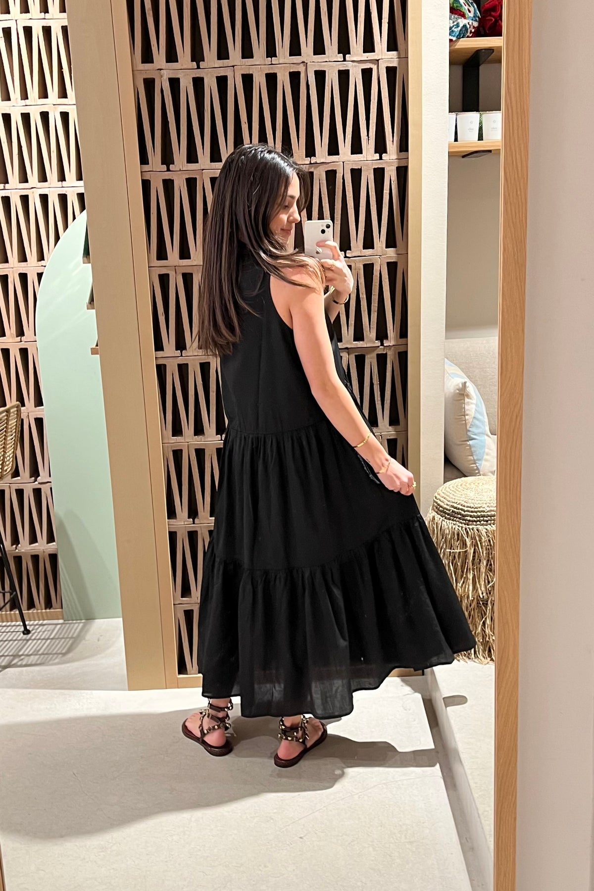 SLEEVELESS MIDI DRESS "IRIDA"