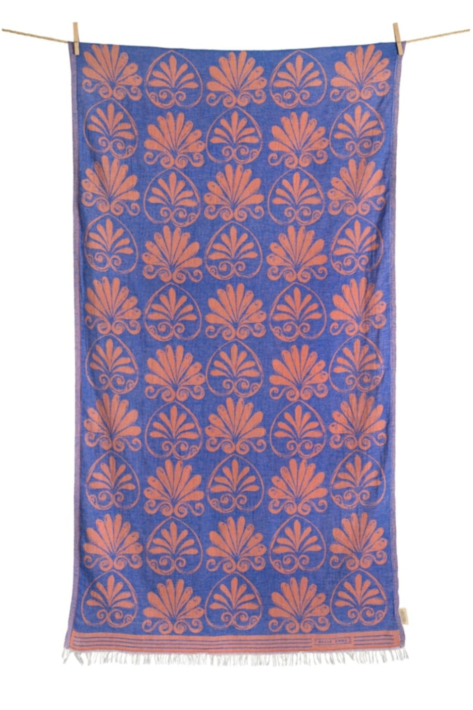WOVEN BEACH TOWEL "AKROKERAMO"