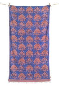 WOVEN BEACH TOWEL "AKROKERAMO"