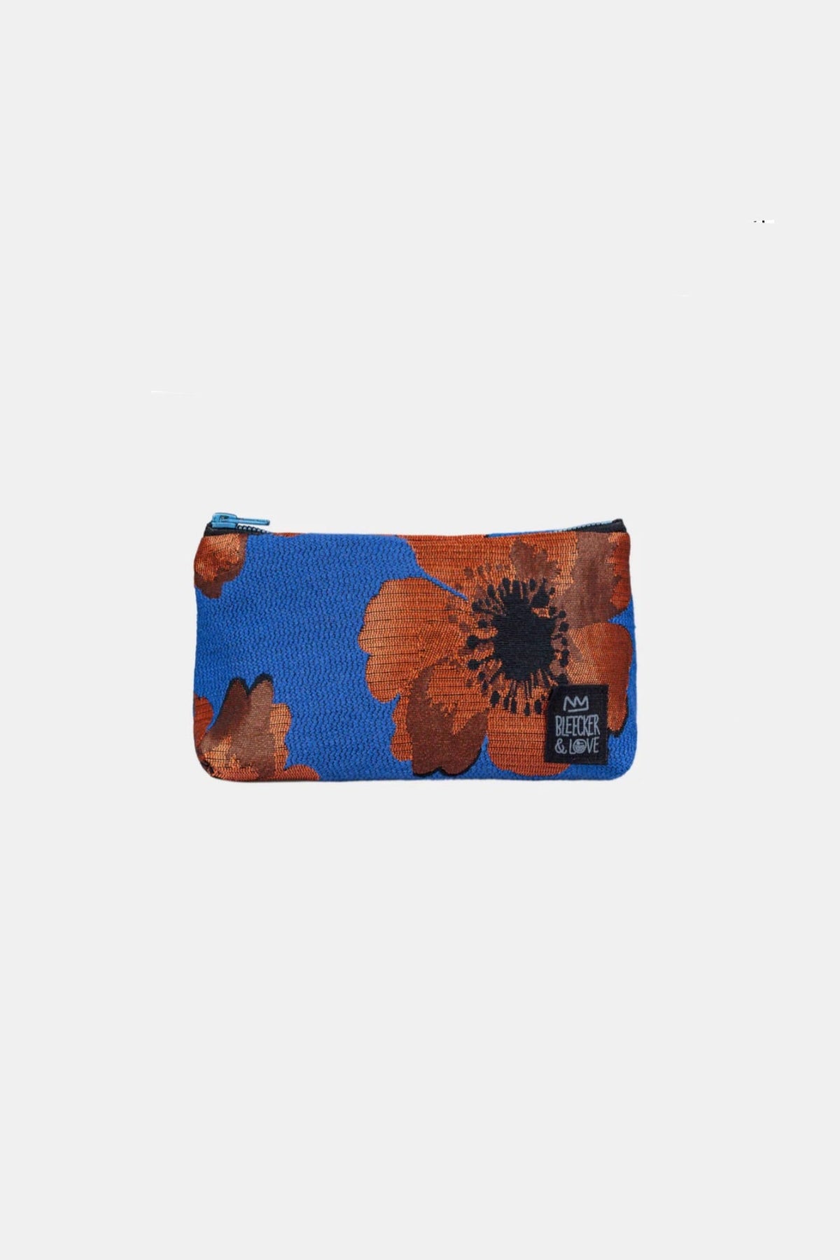 MINI POUCH "COPPER" BLUE/RED