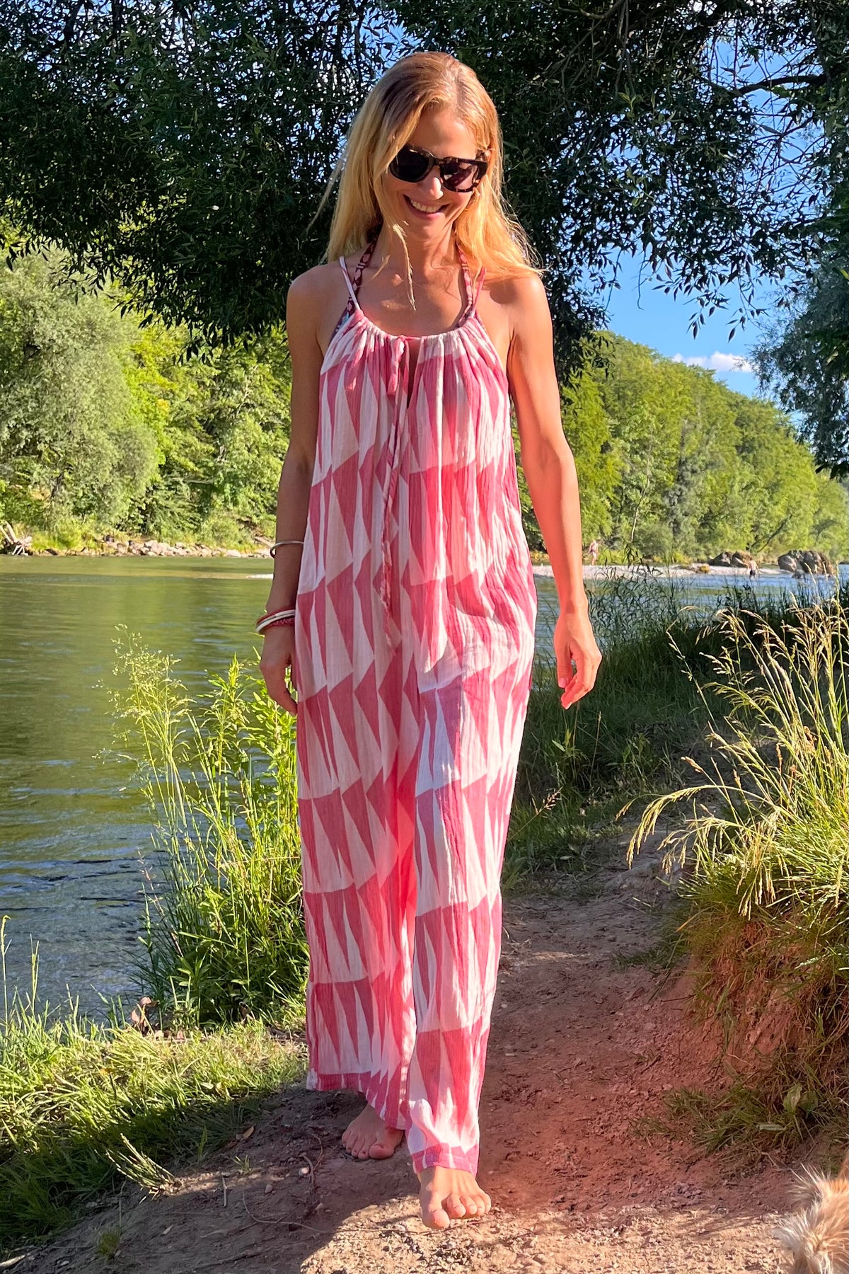 JUMPSUIT "PAROS" RED