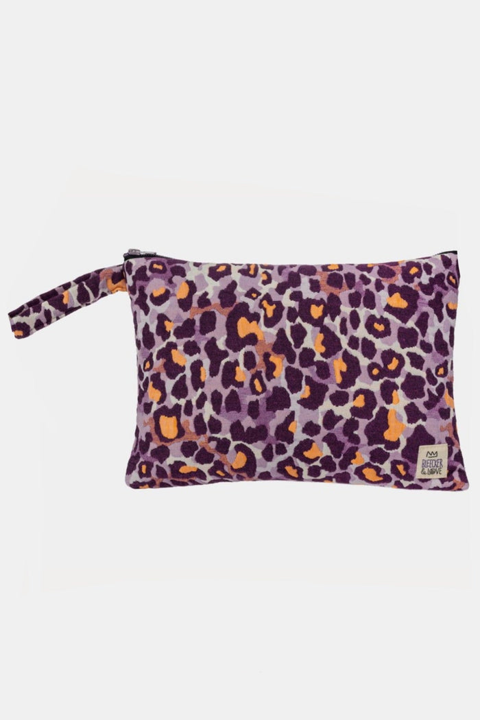 POUCH "CAPE" PURPLE/ORANGE