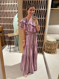 LONG ONE SHOULDER DRESS "FINIKAS"