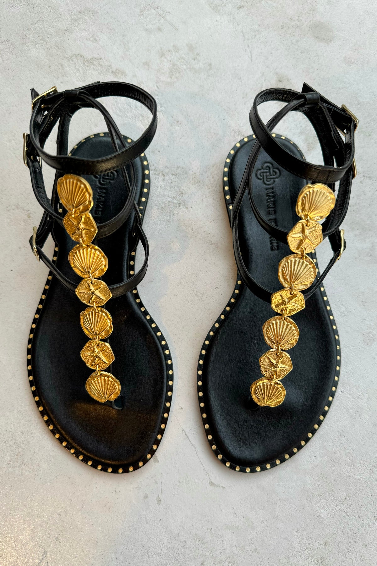 GLADIATOR SANDALS "BEACH PLEASE"